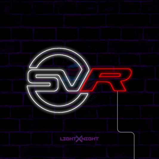 Range Rover SVR Neon Sign