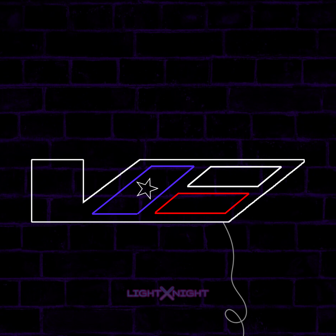 Cadillac V-Series Texas Edition Neon Sign