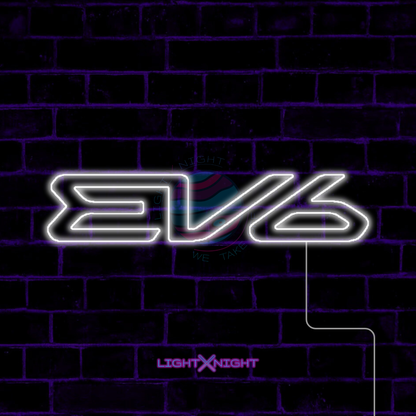 Kia EV6 Neon Sign