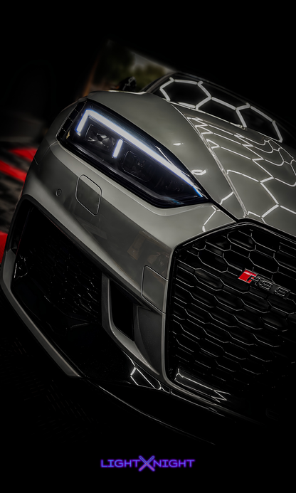 Audi RS5 Neon Poster