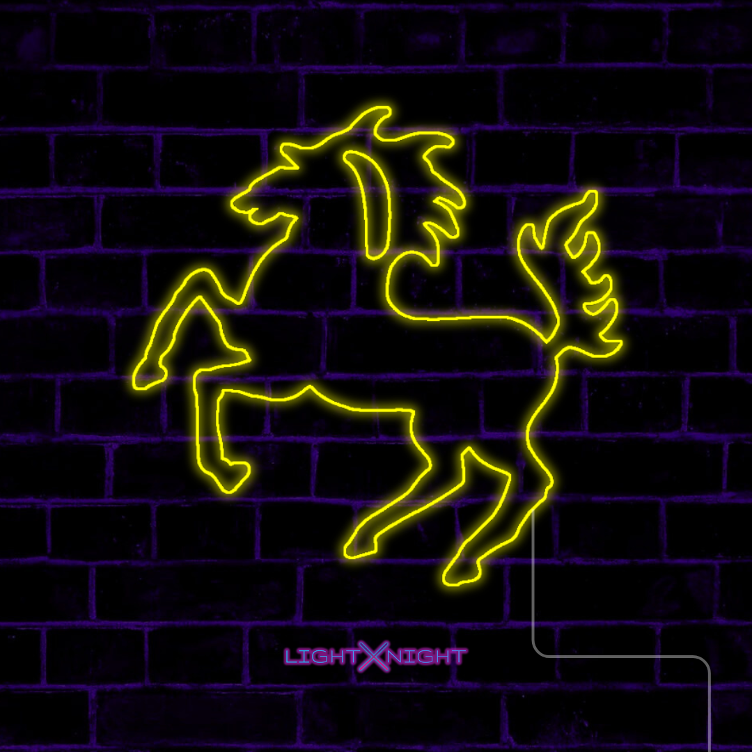 Stuttgart Horse Neon Sign