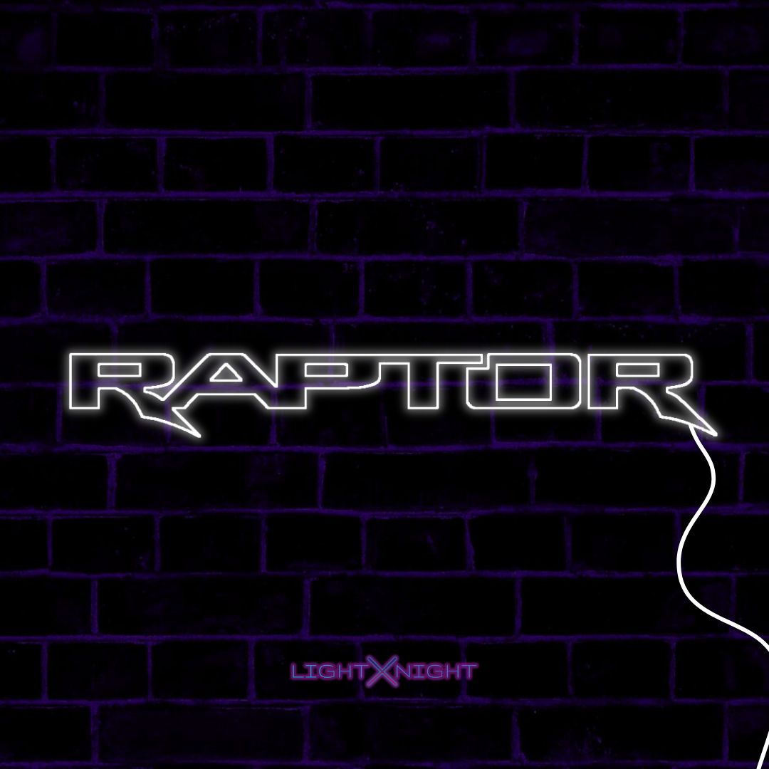 Raptor Neon Sign – Light X Night