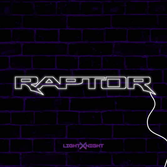 Raptor Neon Sign