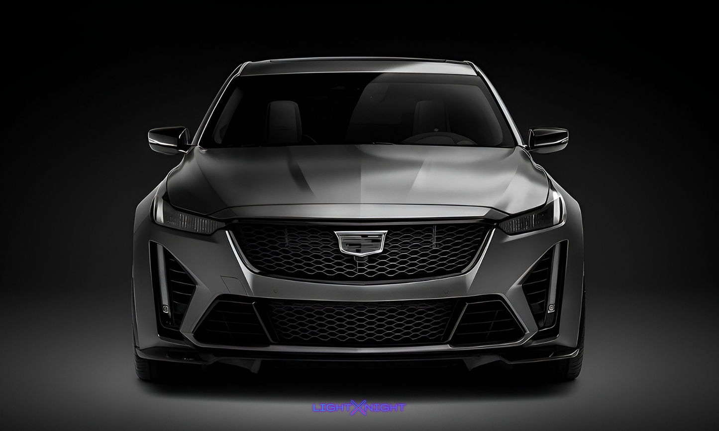 Cadillac CT5-V Neon Poster