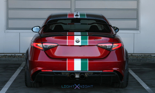 Alfa Romeo Neon Poster
