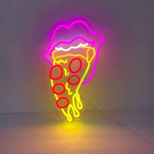 Pizza Neon Sign, Pizza Led Neon Light, Pizza Led Neon Sign