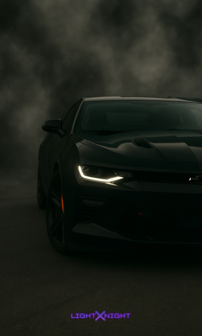 Smokey Camaro SS Neon Poster