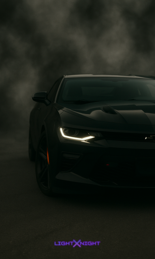 Smokey Camaro SS Neon Poster