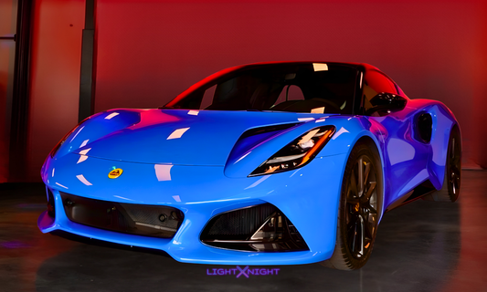 Lotus Emira Neon Poster