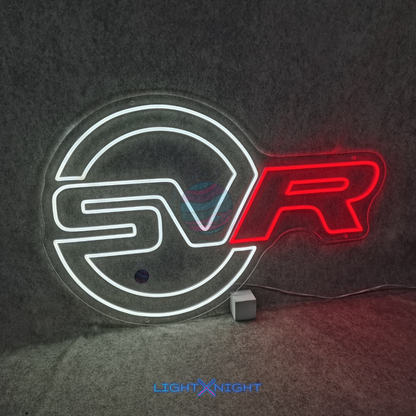 Range Rover SVR Neon Sign