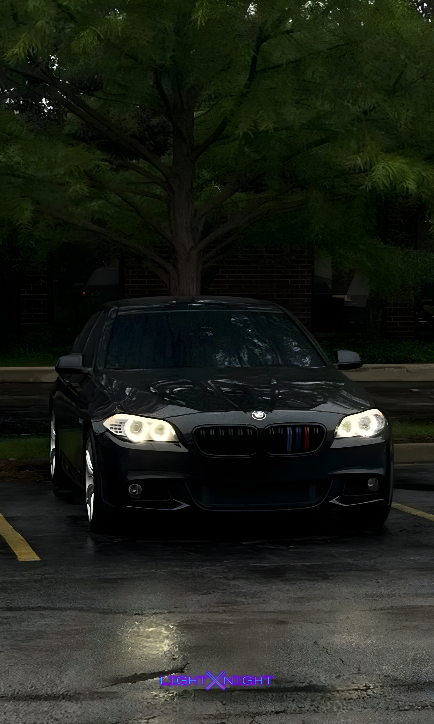 Custom BMW Neon Poster