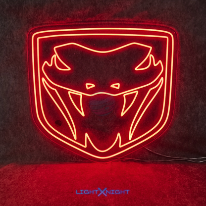 Dodge Viper Neon Sign