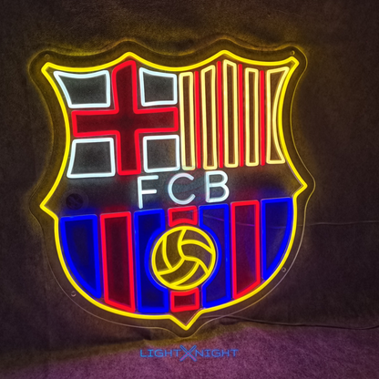 FC Barcelona Neon Sign