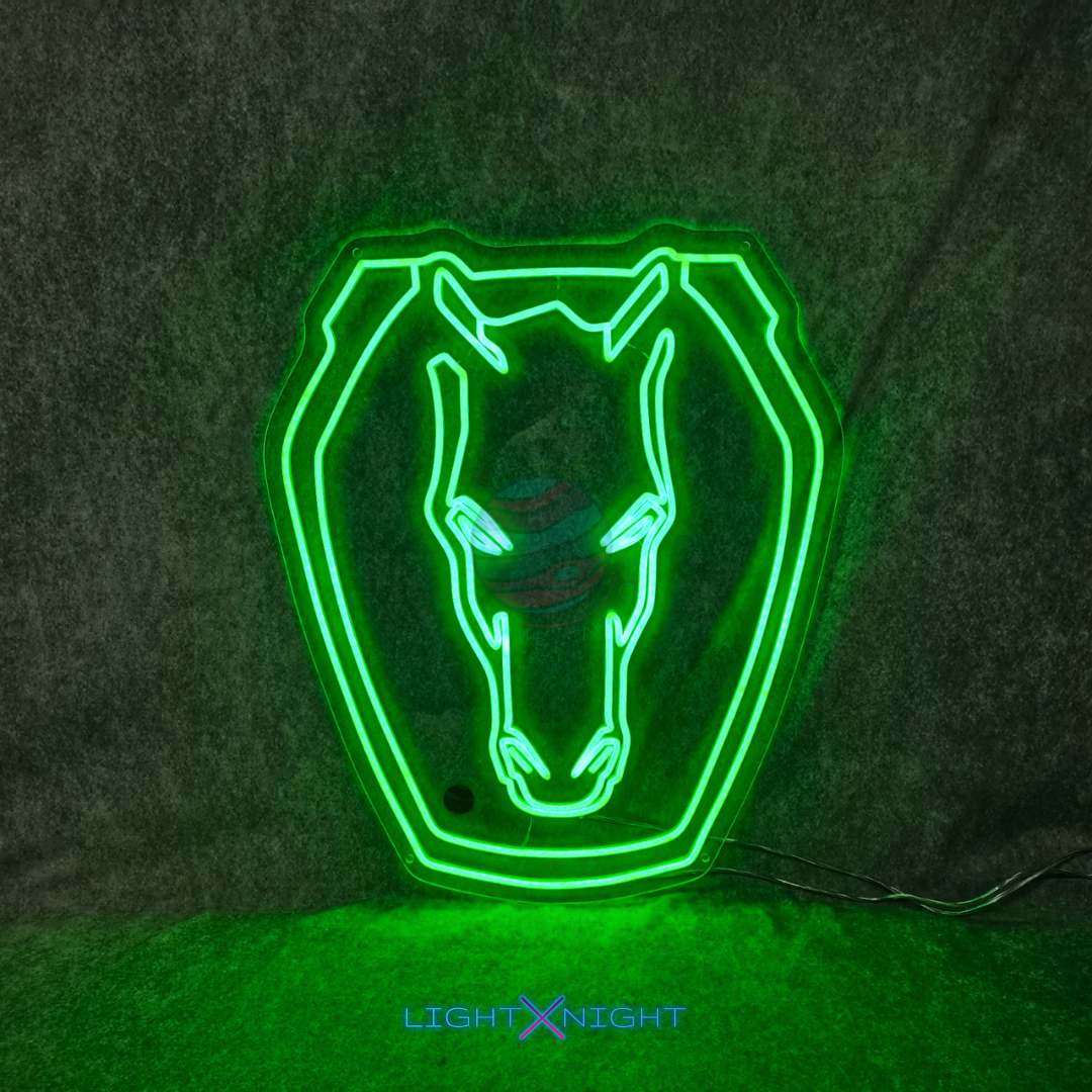 Ford Mustang Dark Horse Neon Sign
