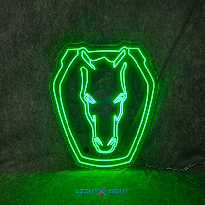 Ford Mustang Dark Horse Neon Sign