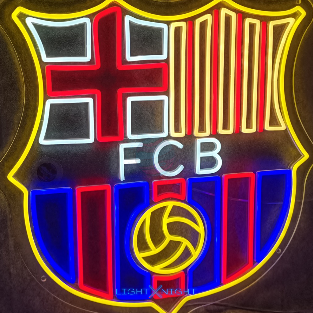 FC Barcelona Neon Sign