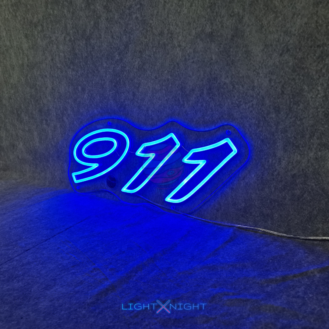 Porsche 911 LED sign product view
