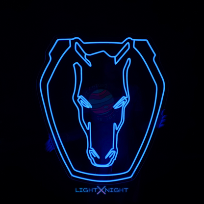 Ford Mustang Dark Horse Neon Sign