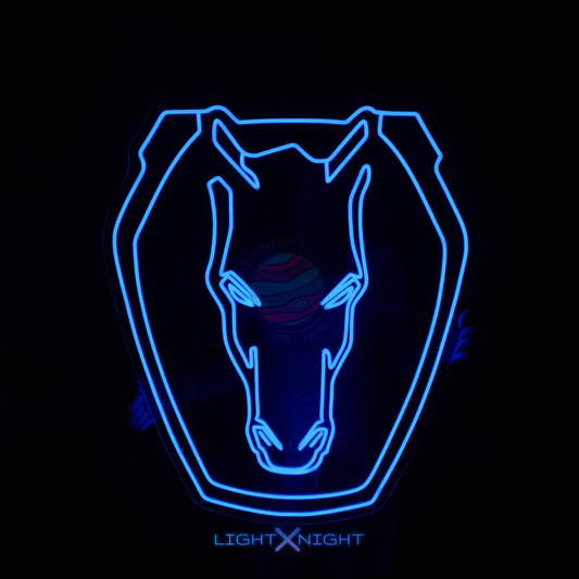 Ford Mustang Dark Horse Neon Sign