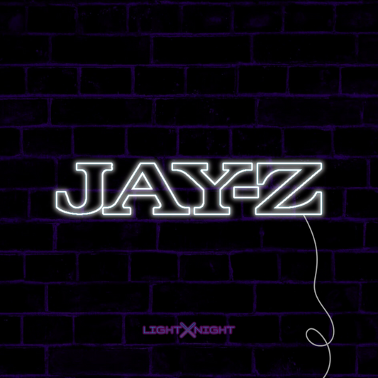 Jay-Z Neon Sign