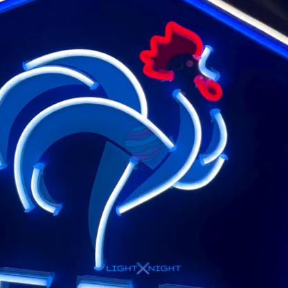 France National Neon Sign