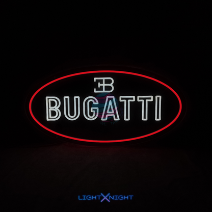 Bugatti Neon Sign
