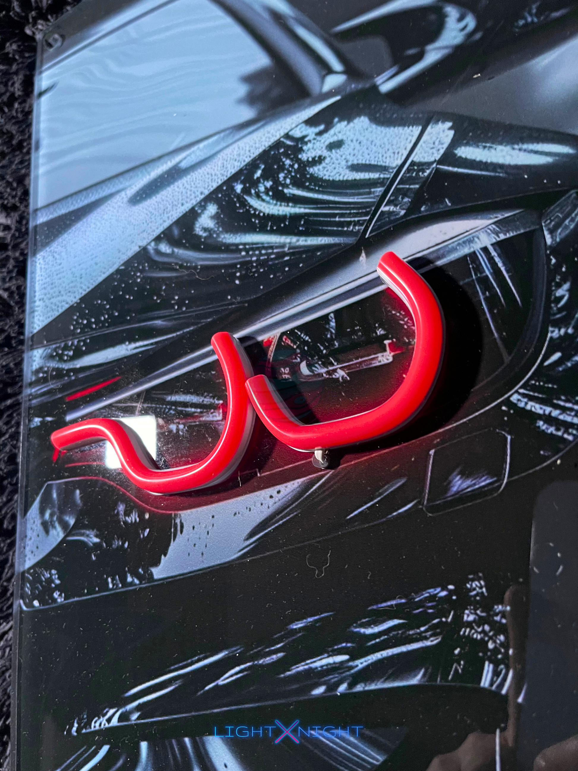 BMW M4 Neon Poster