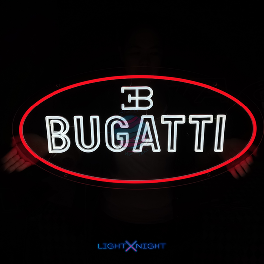 Bugatti Neon Sign