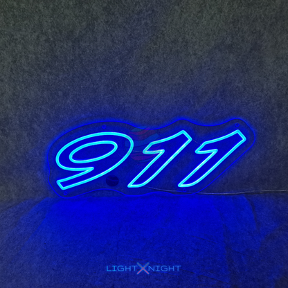 Porsche 911 neon wall light product image