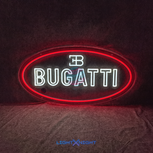 Bugatti Neon Sign