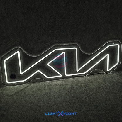 Kia Neon Sign