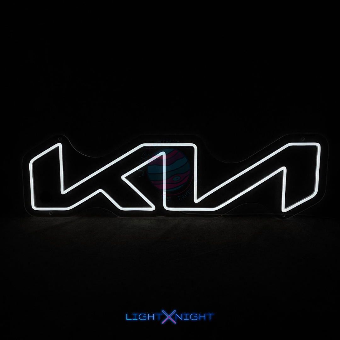 Kia Neon Sign