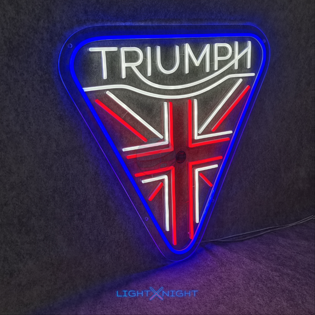 Triumph Neon Sign