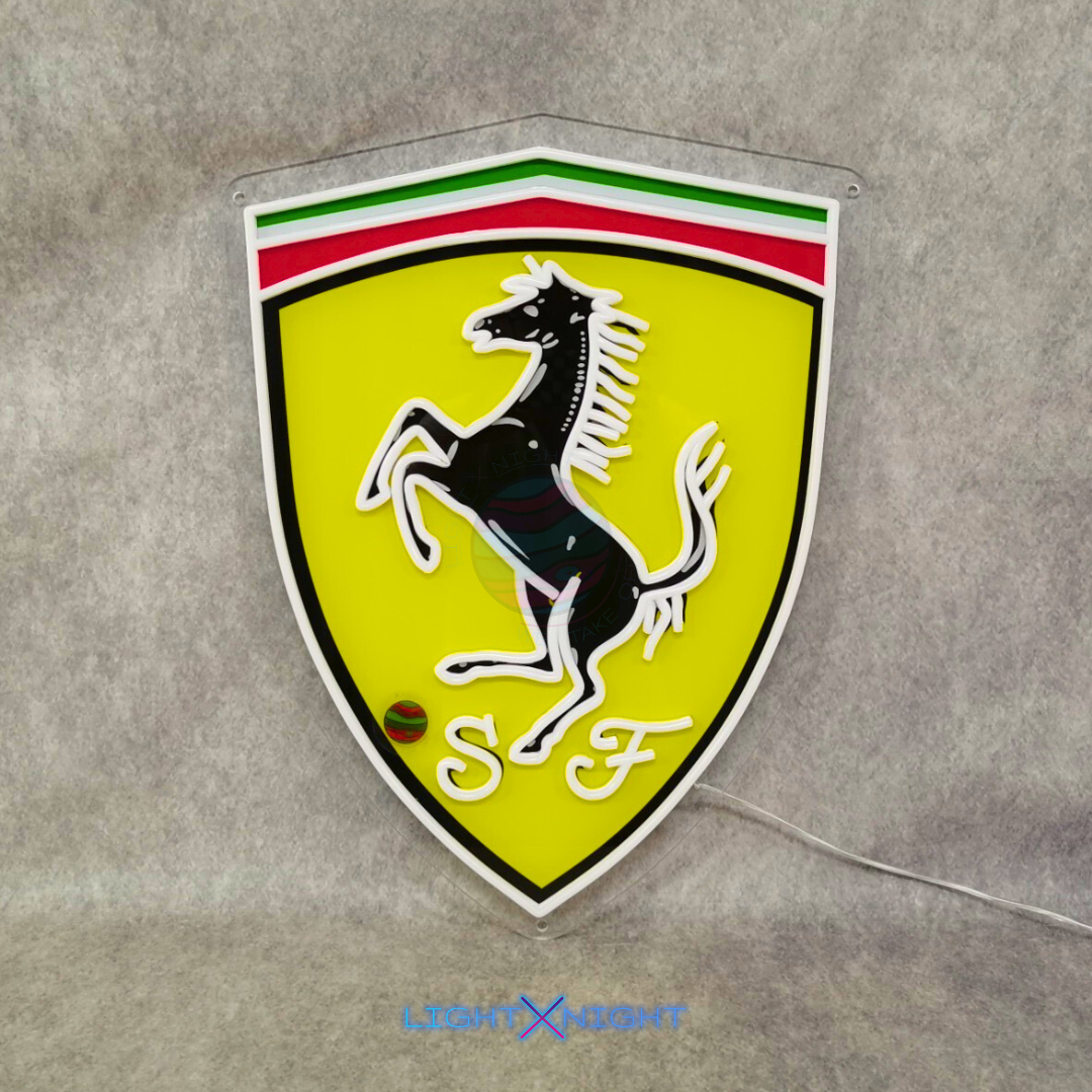 Ferrari Neon Sign