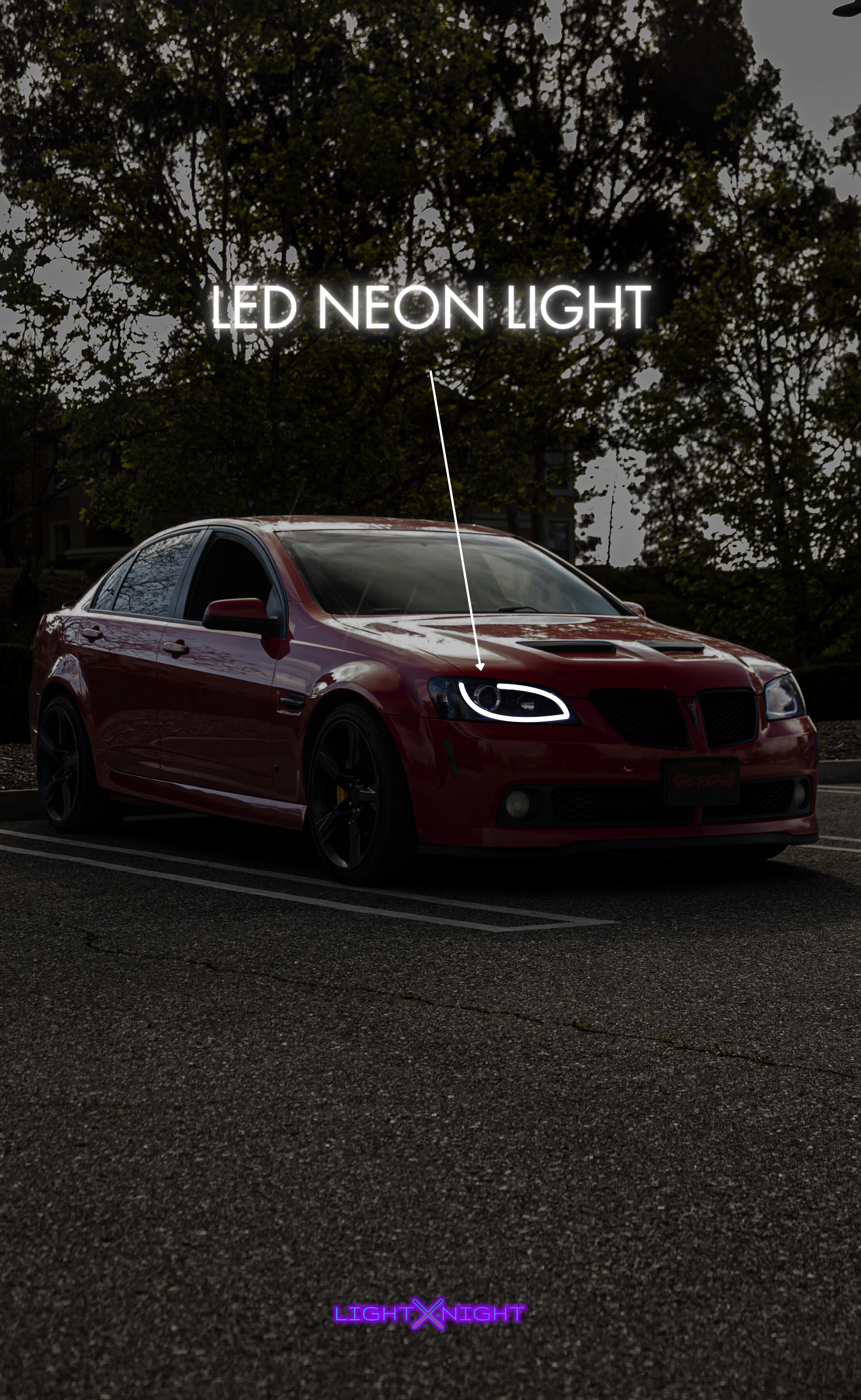Neon Bryan Custom Bryan Neon Poster – Light X Night