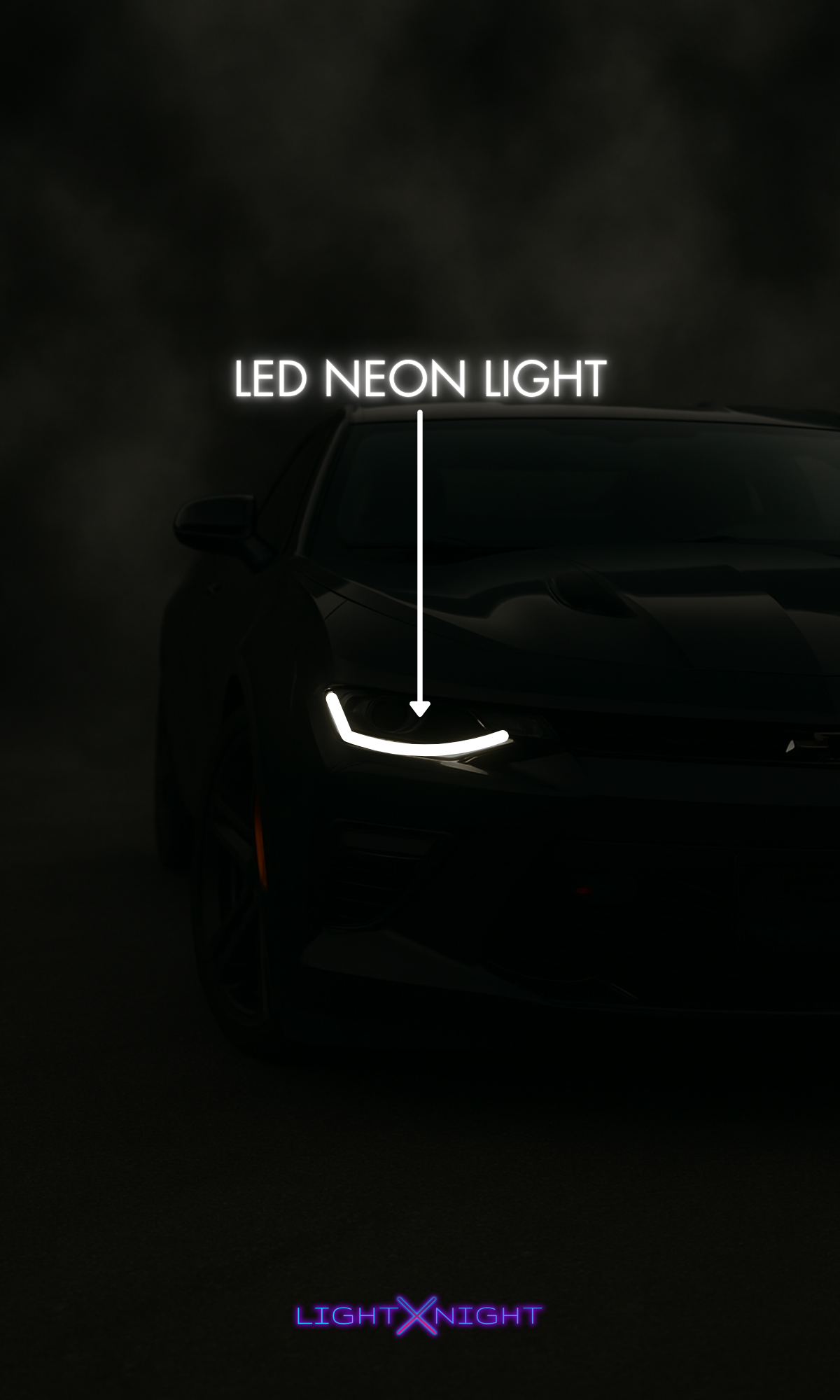Smokey Camaro SS Neon Poster