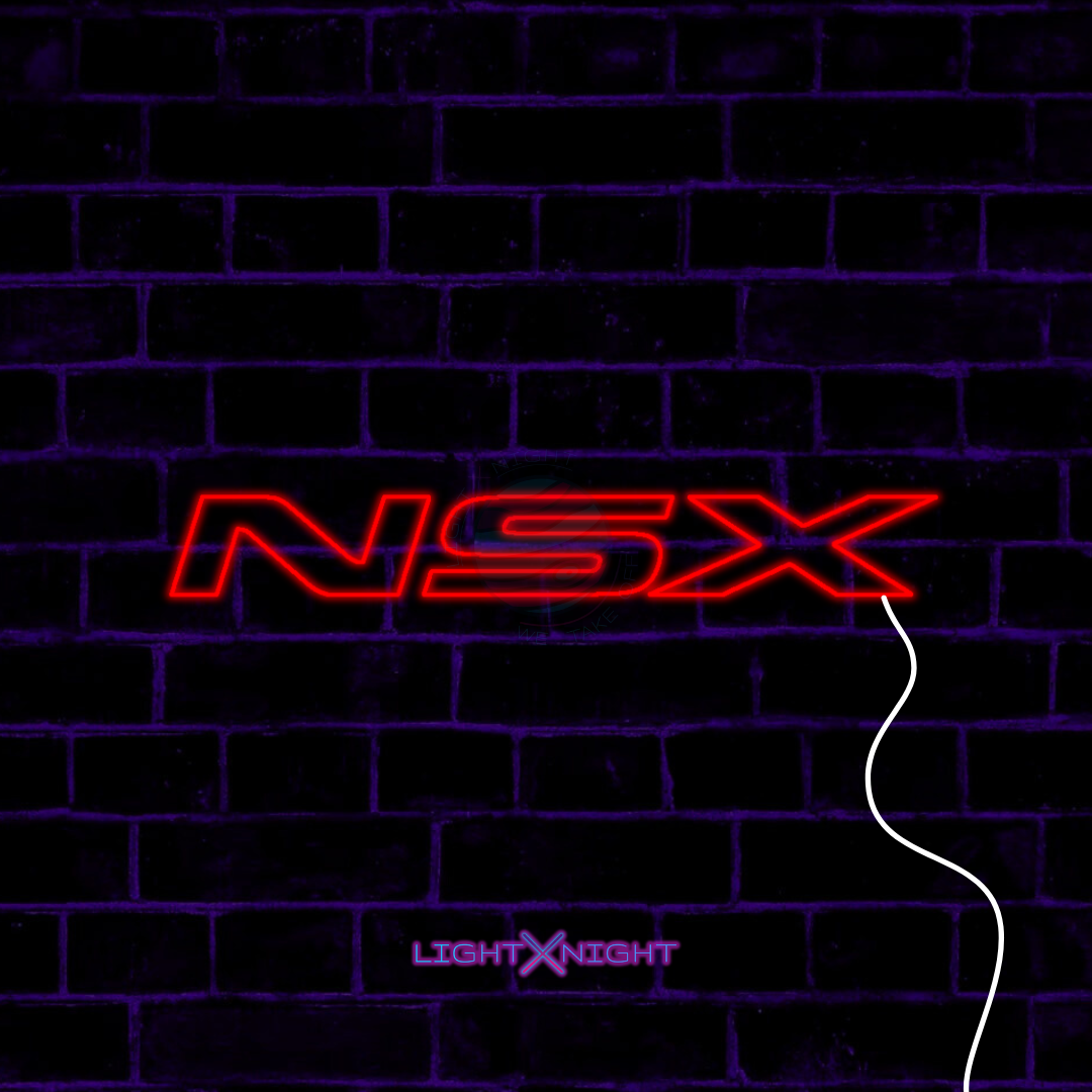 Honda NSX Neon Sign