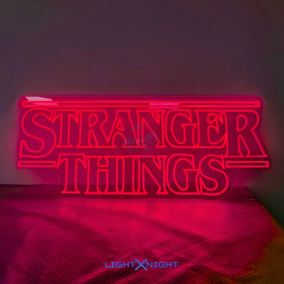 Stranger Things Neon Sign