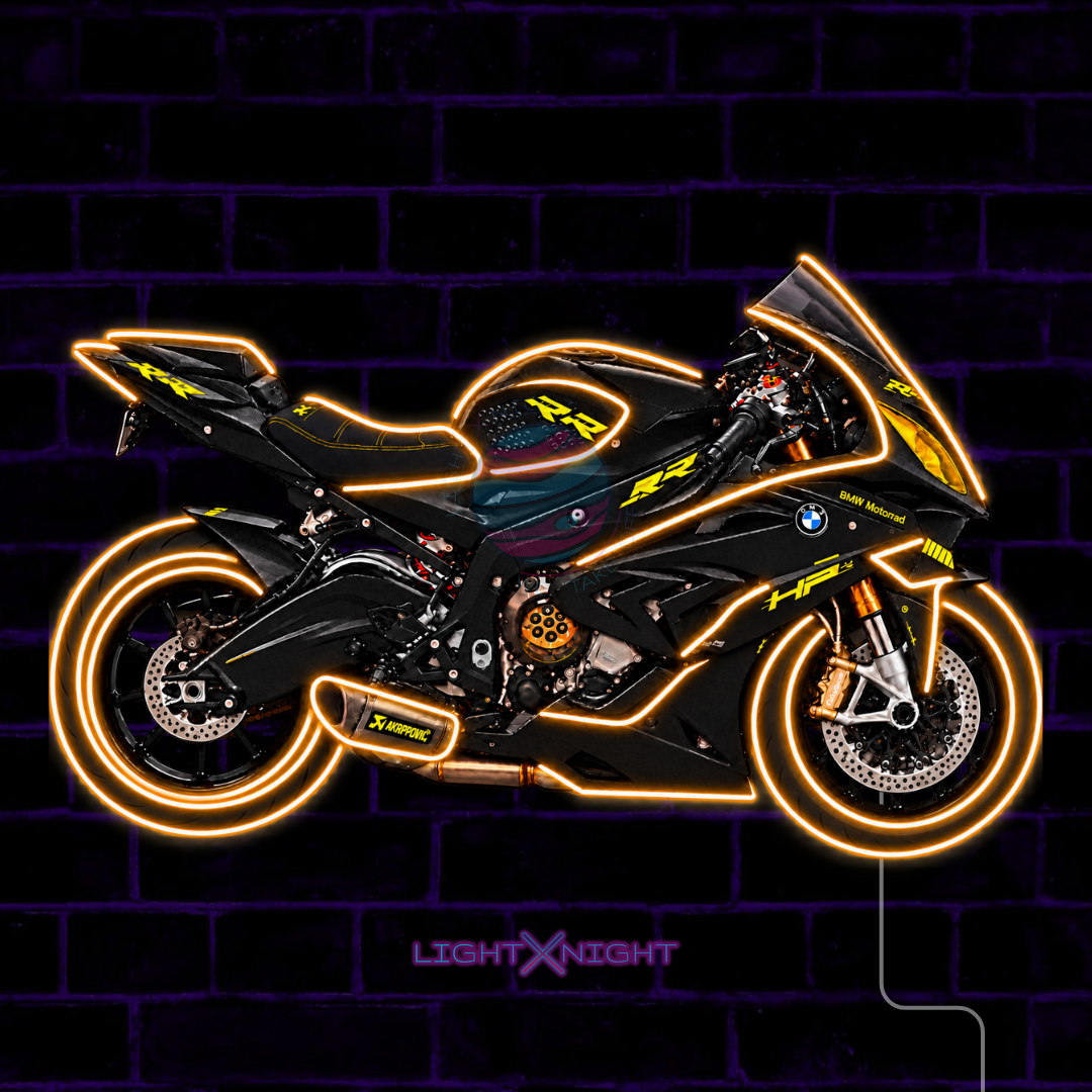AJ BMW S1000RR Neon Sign