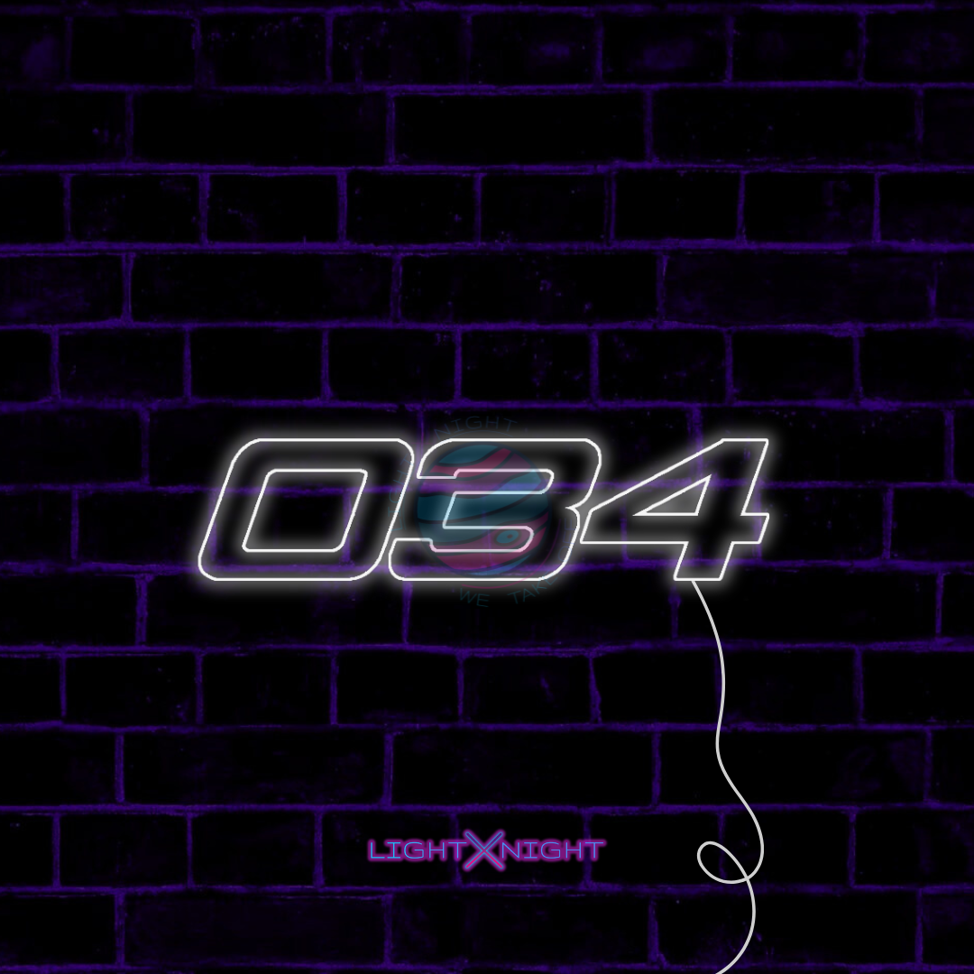 034 Motorsport Neon Sign