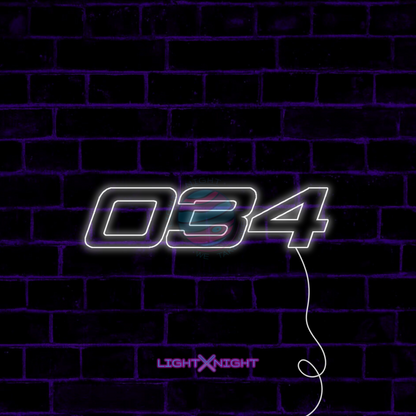 034 Motorsport Neon Sign