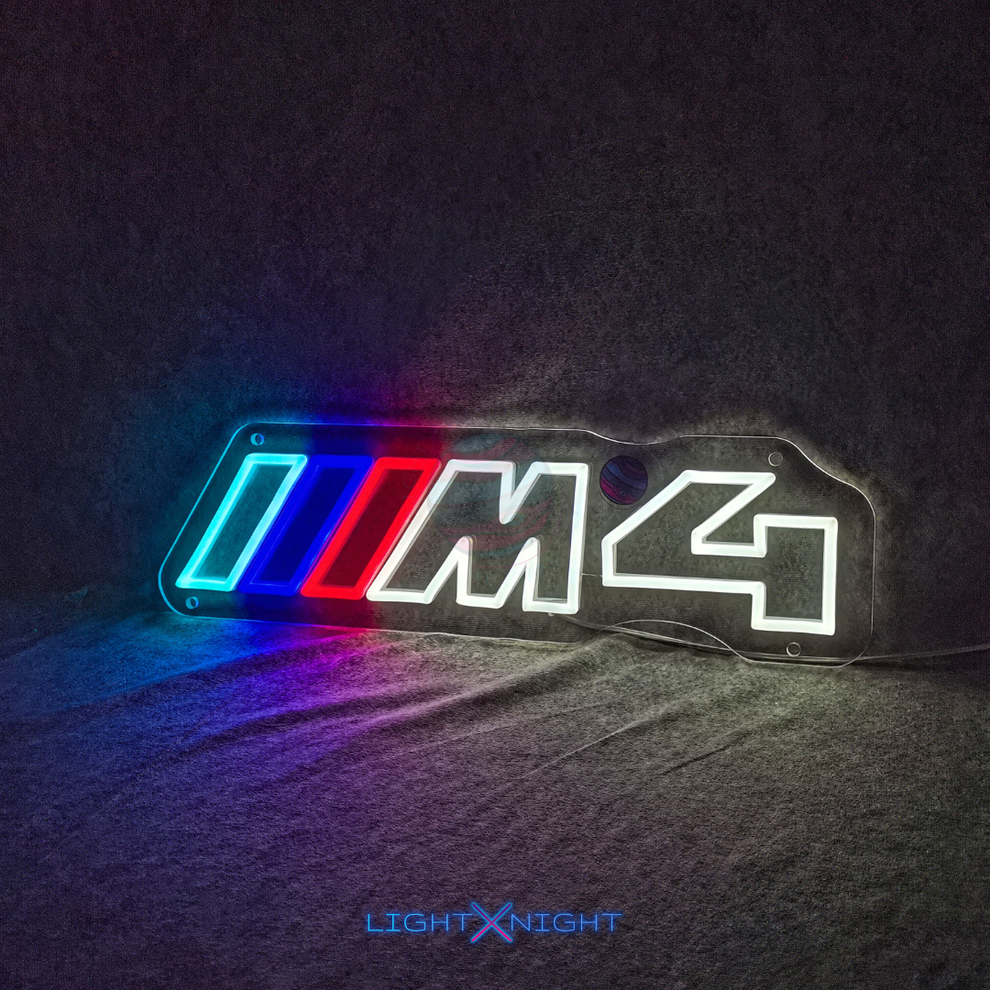 Light X Night - BMW M4 Neon Sign