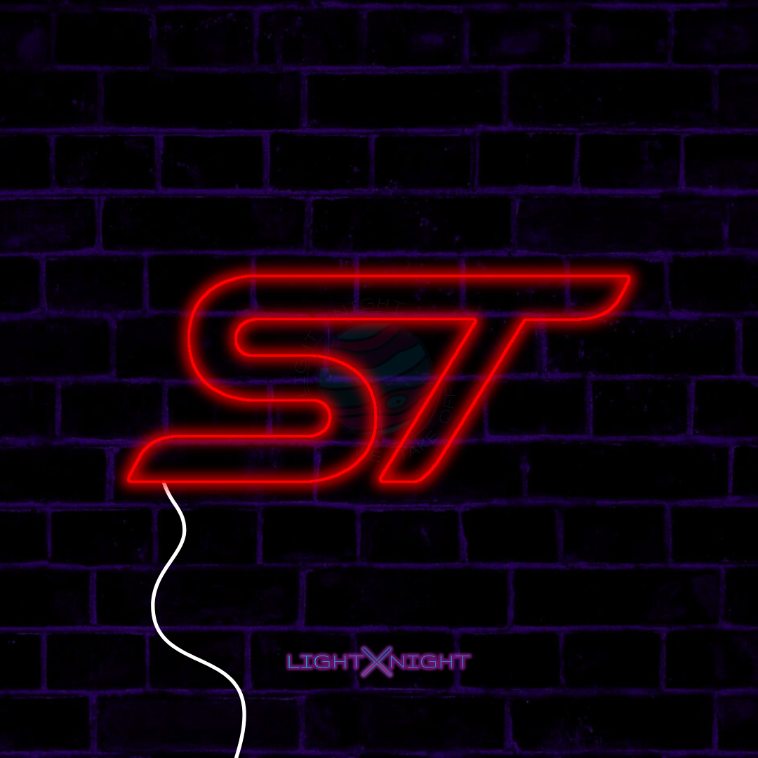 Ford St Logo Ford ST Sports Technologies Performance Blue Racing