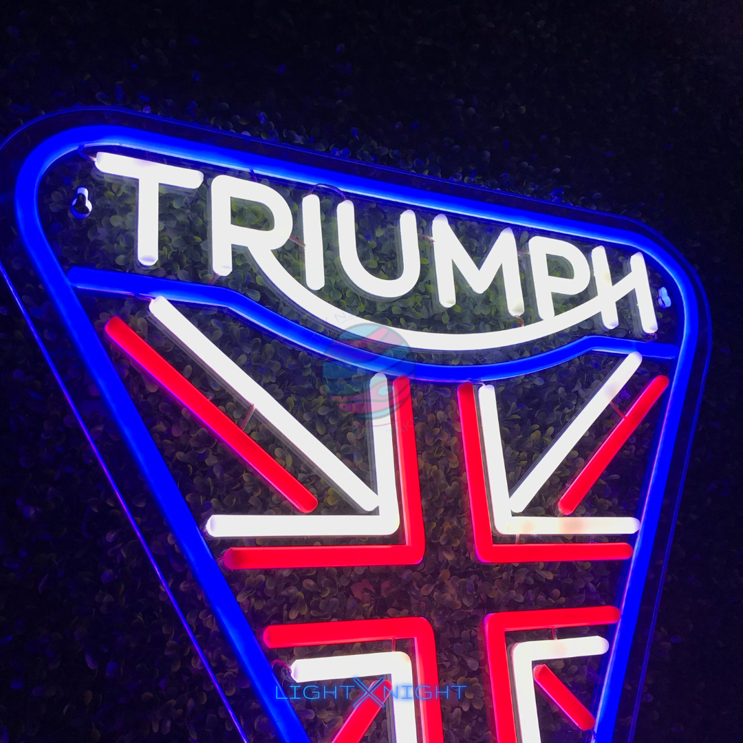 Triumph Neon Sign