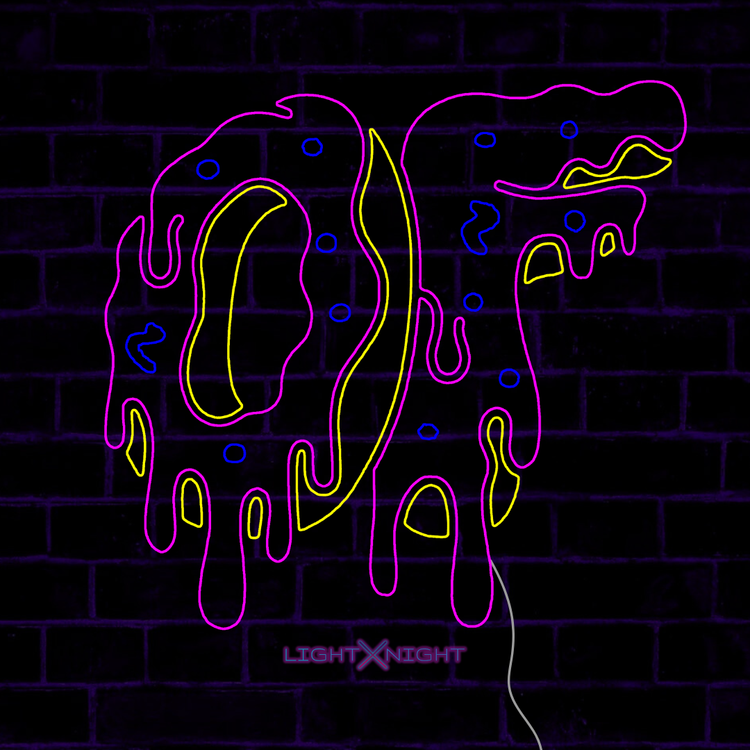 Tyler Neon Sign Tyler, The Creator Odd Future Drippin Neon Sign – Light X Night