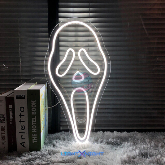 The Scream Neon Sign