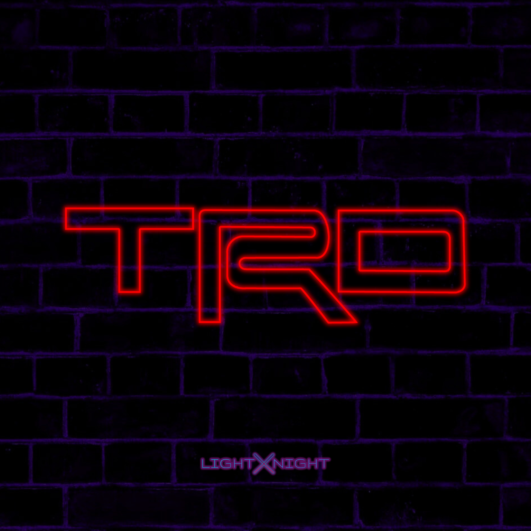 Toyota TRD Neon Sign