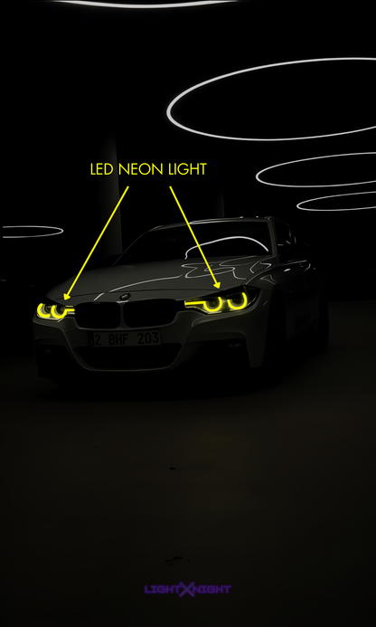 Custom Femke BMW Neon Poster