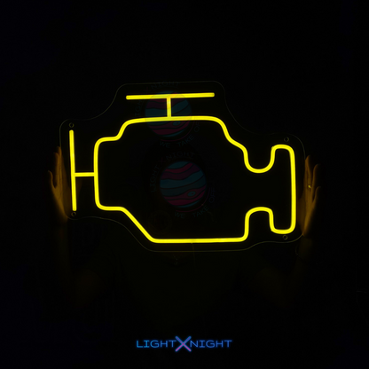 Check Engine Neon Sign