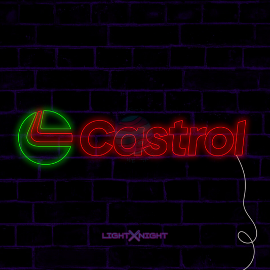 Castrol Neon Sign